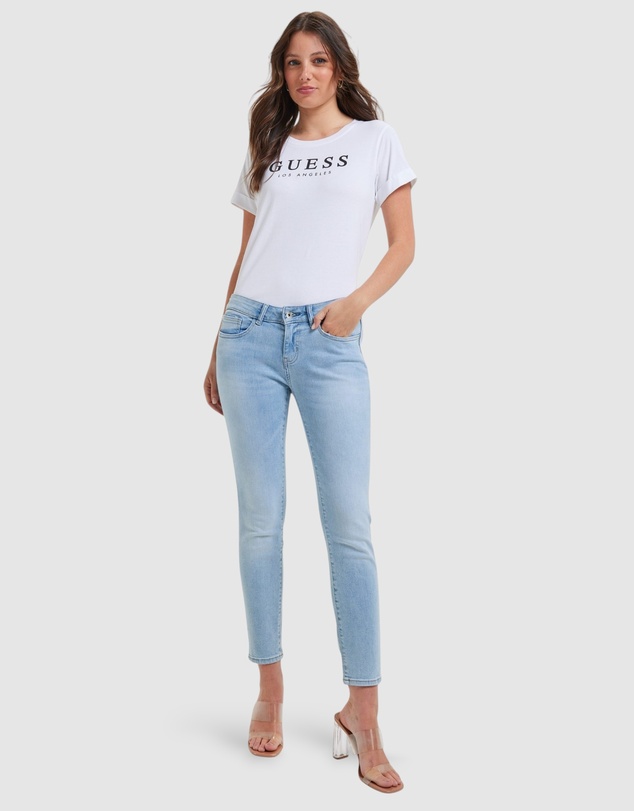 GUESS - Sienna Classic Mid-Rise Skinny Denim Jeans