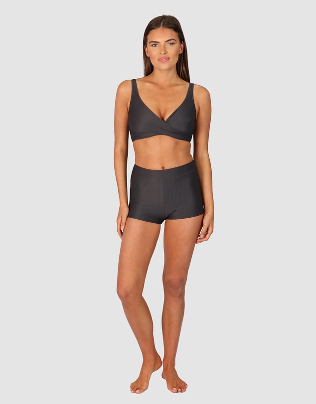 Baku Swimwear - Rococco High Waist Boyleg Bikini Bottom