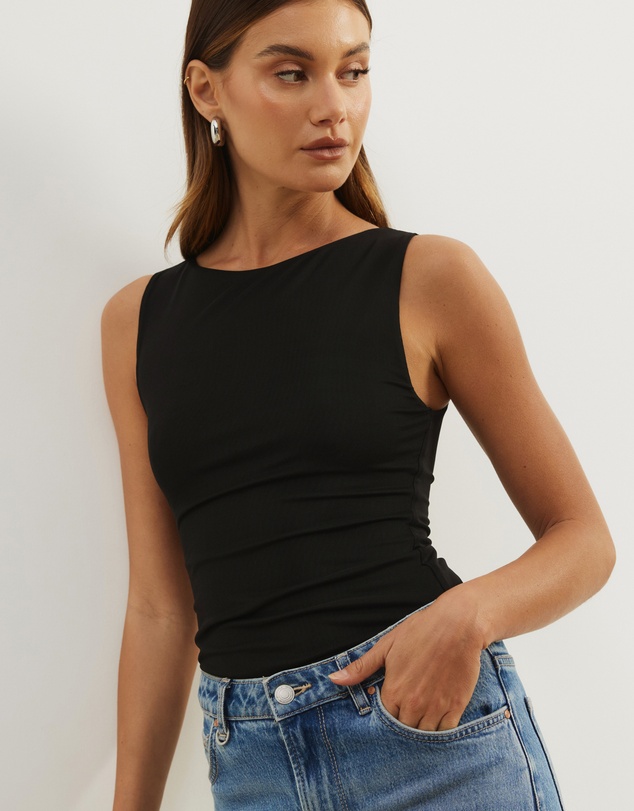 Atmos&Here - Carrie Sleeveless Mesh Top