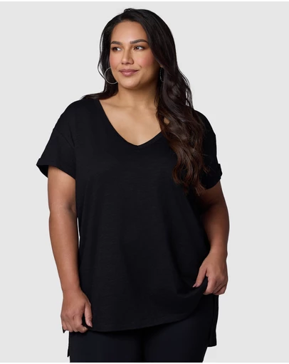 Indigo Tonic - Megan Slub Tee