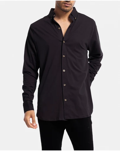 Stock & Co. - Long Sleeve Jersey Dress Shirt