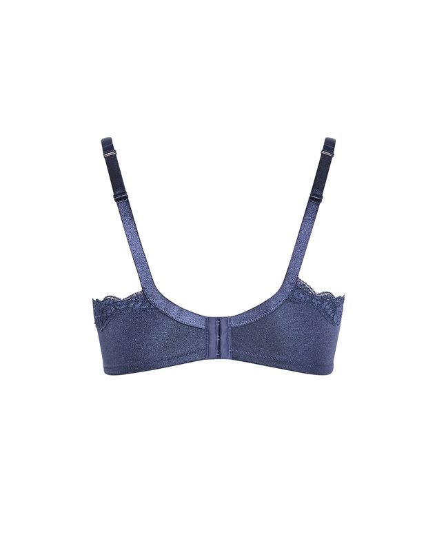 City Chic - Plus size Fifi Contour Bra - french navy