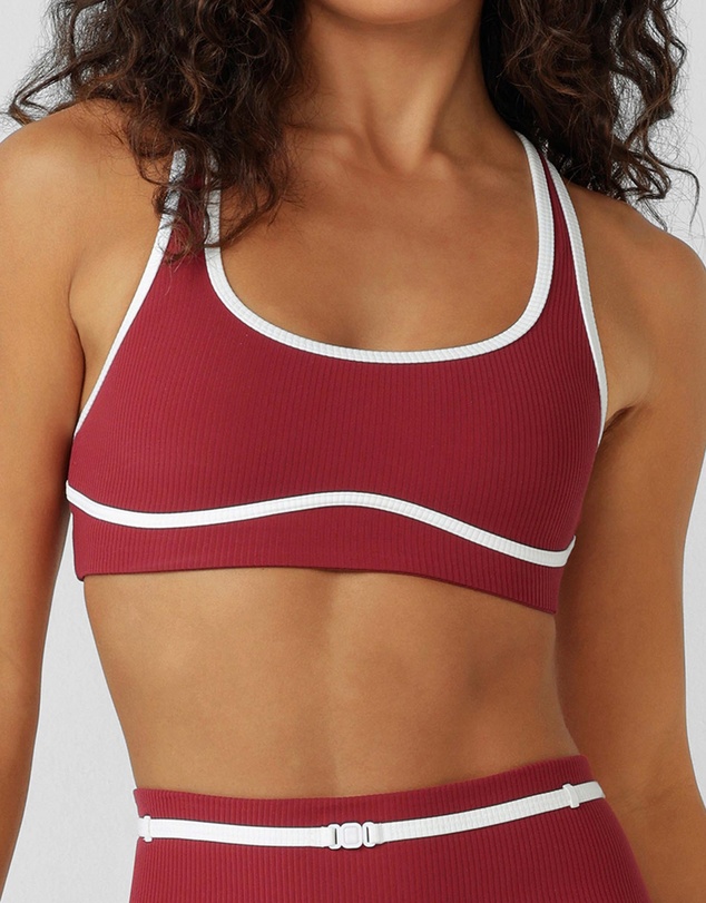 Lorna Jane - Paros Rib High Support Sports Bra