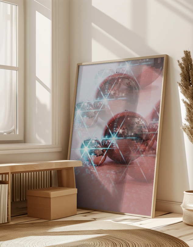 Olive et Oriel - Disco Mirage by Samantha Hearn Art Print
