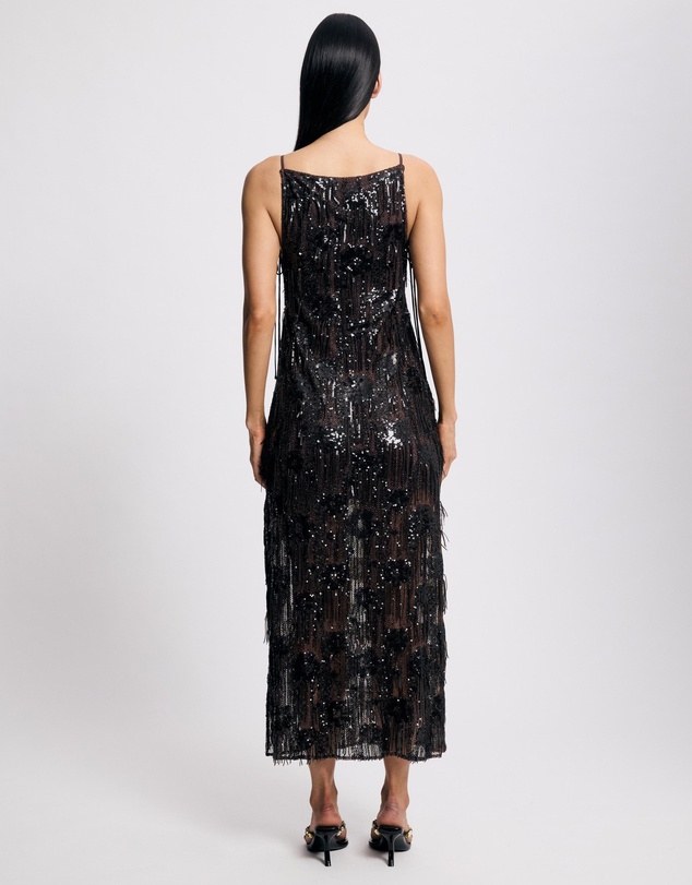 Lover - Xylia Drop Sequin Maxi Dress
