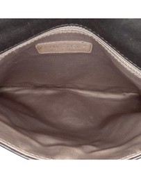 Pre-Loved by Azura Reborn - Pre-Loved Quilted Metallic Distressed Lambskin CC Crystal Flap
