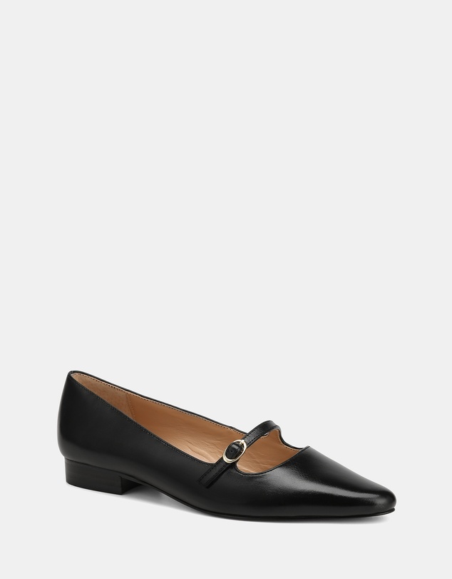 Wittner - Carina Leather Pointed Ballet Flats