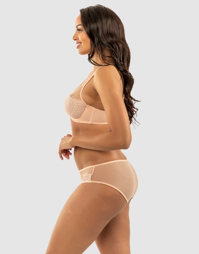 Parfait - Luxlacy Sheer Mesh & Lace Hipster Brief