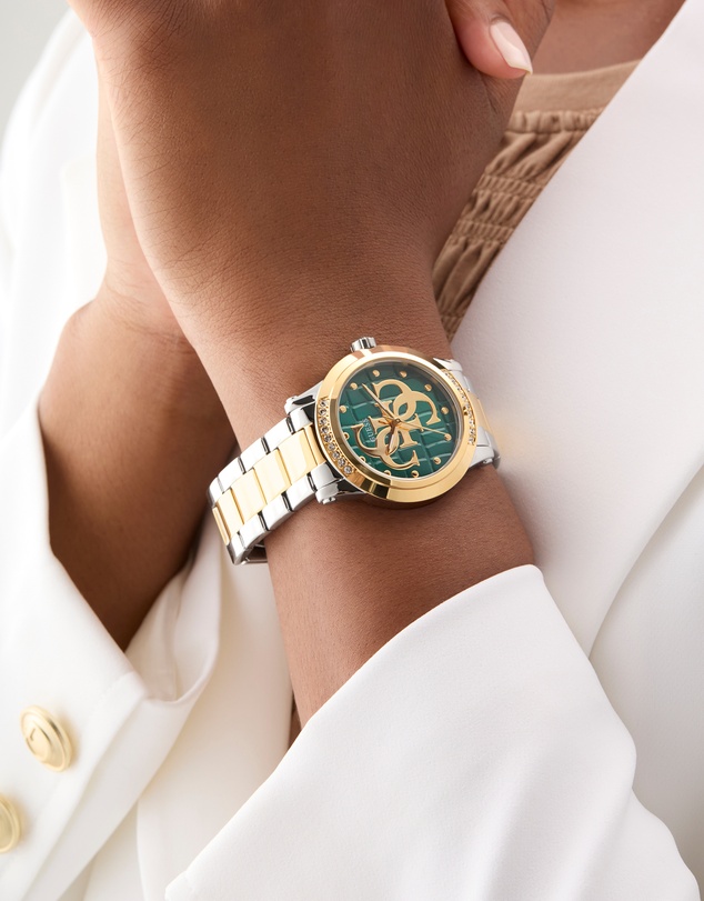 GUESS - Guess Ladies 2-Tone 36mm Analogue Watch