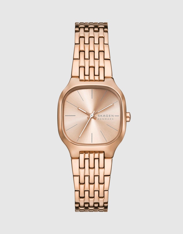 Skagen - Mellem Lille Rose Gold Tone Tone Analogue Watch