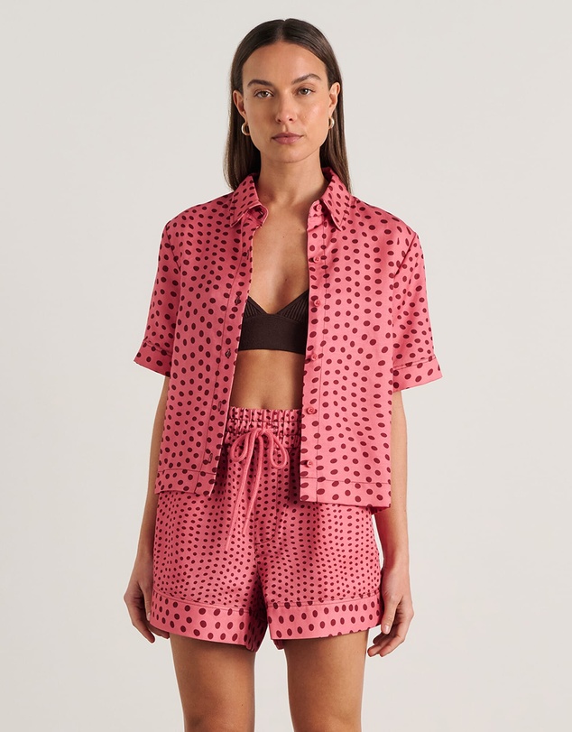 Jag - Ania Spot Short Sleeve Shirt