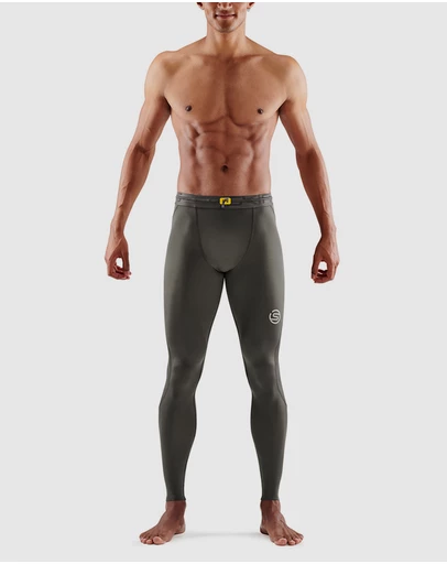 SKINS - SKINS Compression Men's Series-3 Activewear Long Tight T&R Charcoal