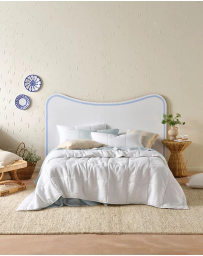 Linen House - Nimes Pure Linen Coverlet