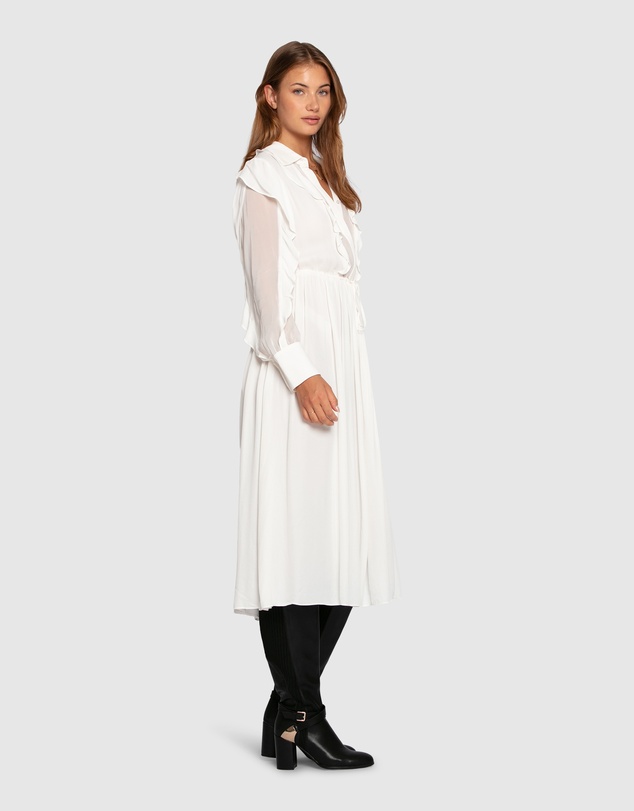 Belle & Bloom - Slow Dance Frill Midi Dress
