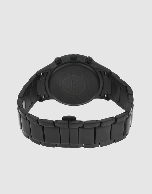 Emporio Armani - Black Chronograph Watch AR11275