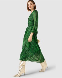 SACHA DRAKE - Savoir Midi Wrap Dress