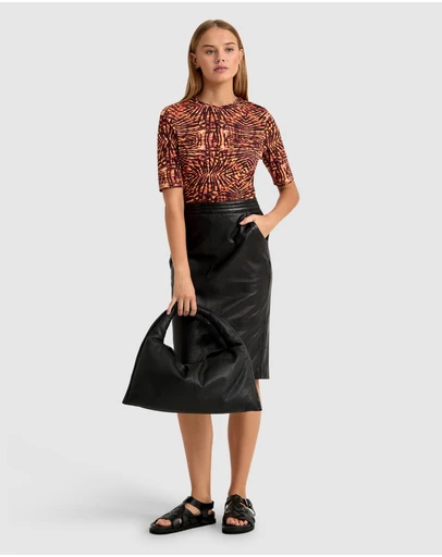Oxford - Imogen Printed Jersey T-Shirt