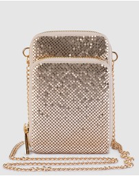 Olga Berg - Elton Mesh Cross Body Bag