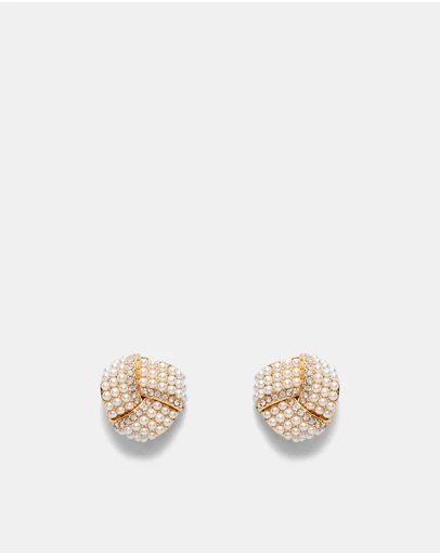 MIMCO - Tie The Knot Stud Earrings