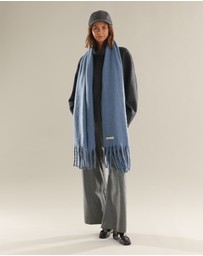 Morgan & Taylor - Ella Woven Scarf in Blue