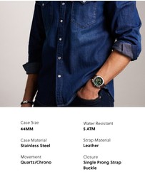 Fossil - Machine Brown Chronograph Watch