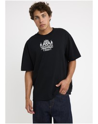 Black Noise White Rain - Performance T-Shirt
