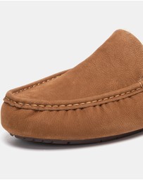 EVERAU - EverAU Ugg Airel Cow Suede Upper Moccasins