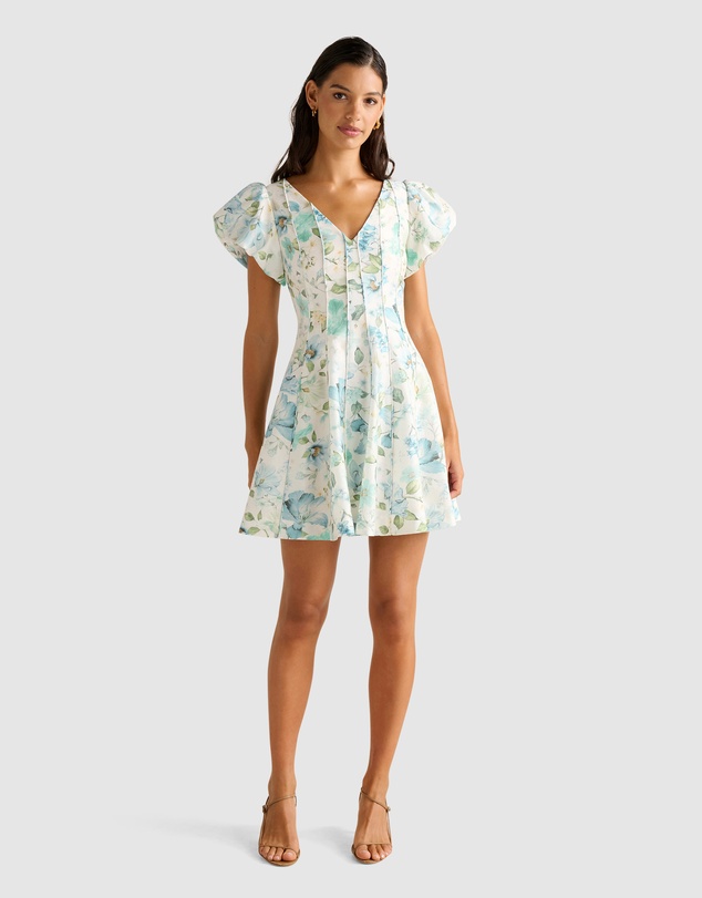 Forever New - Camden Puff Sleeves Mini Dress