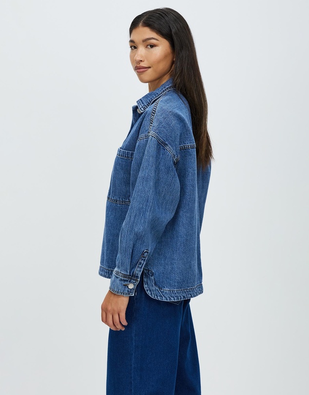 Foxwood - Joelle Denim Shacket