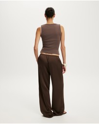 Cotton On - Dove Satin Pants