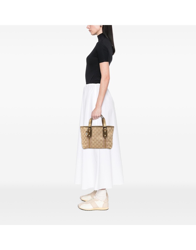 Pre-Loved by Azura Reborn - Pre-Loved GG Canvas Jolicoeur Handbag