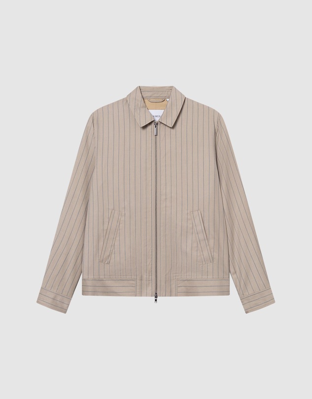 Les Deux - Como Pin Light Wool Coach Jacket