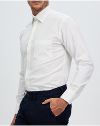 Van Heusen - Euro Tailored Fit Shirt Self Stripe