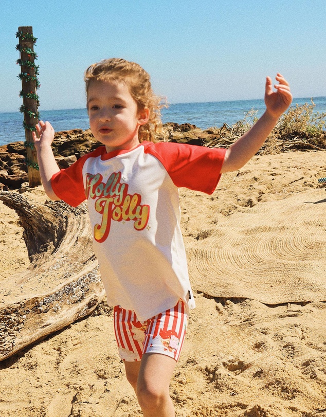 Rock Your Kid - Christmas Kylie Raglan Tee - Kids