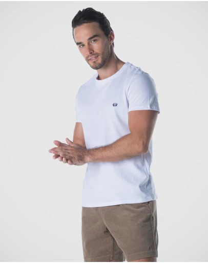 Coast Clothing - Crew Neck Essential Tee - White