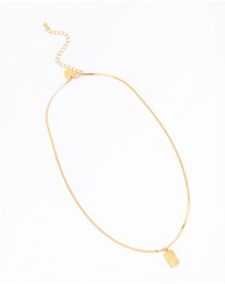 Lovisa - Waterproof Gold Plated Stainless Steel Stars Night Pendant Necklace