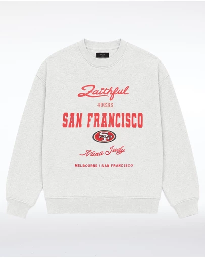 Nana Judy - NFL San Francisco 49ers Collaboration Crew Sweater