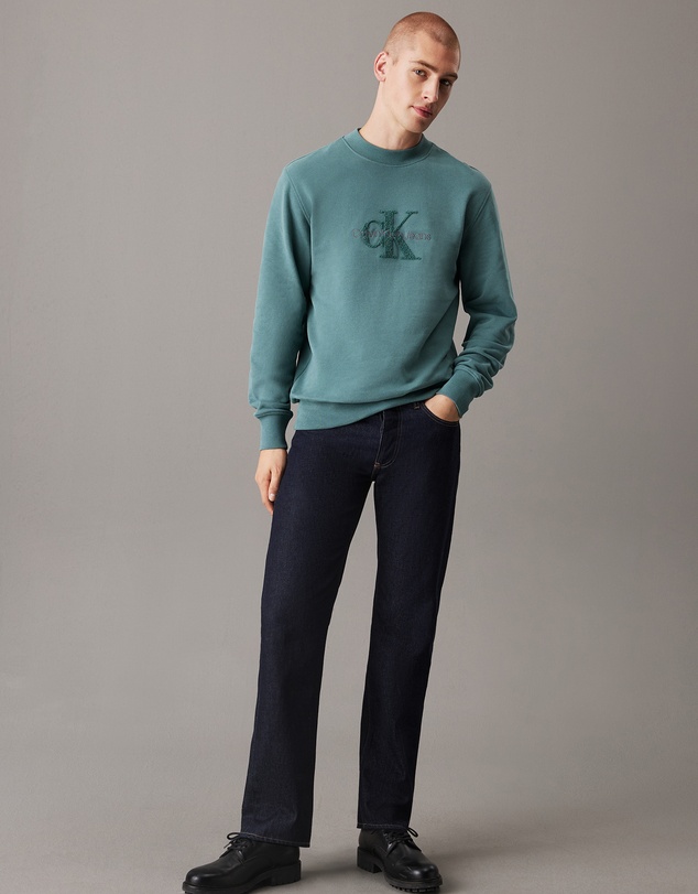 Calvin Klein Jeans - Chenille Monogram Sweatshirt