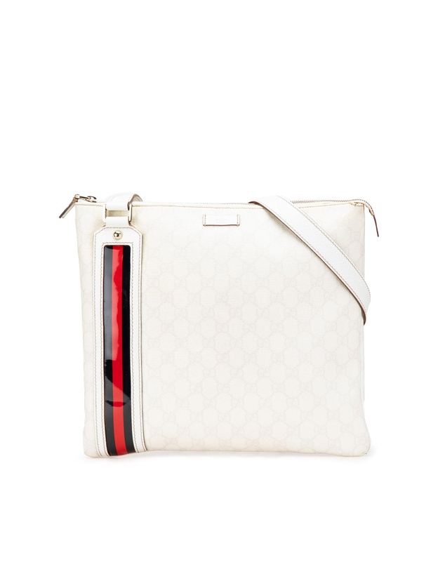 Pre-Loved by Azura Reborn - Pre-Loved gucci Canvas Crossbody Bag