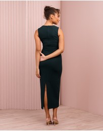Azzurielle - Raven Sleeveless Midi Dress