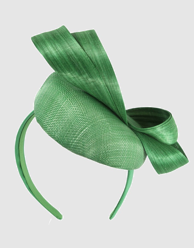 Max Alexander - Green Pillbox Racing Fascinator