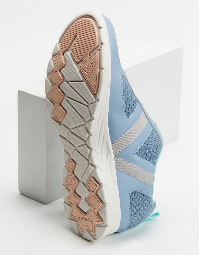 Vionic - Maren Elastic Lace Sneaker - Blue