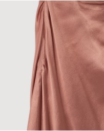 Revibe - Repaired Shona Joy La Lune Asym Gathered Maxi Dress - AU 12