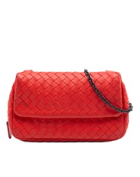 Pre-Loved by Azura Reborn - Pre-Loved Mini Nappa Intrecciato Expandable Chain Flap Crossbody