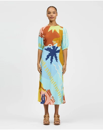 bul - Leo Midi Dress