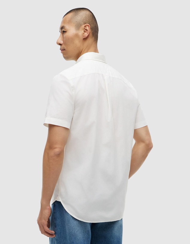 Tommy Hilfiger - Regular Fit Washed Poplin Short Sleeve Shirt