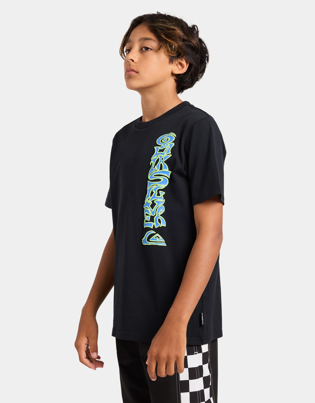 Quiksilver - Boys 8 to 16 Melted T-Shirt