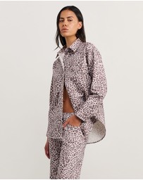 Jag - Leopard Denim Shirt