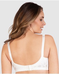 Naturana - Wide Strap Wireless Minimiser Bra
