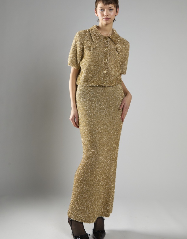 Glamorous - High Waisted Maxi Skirt